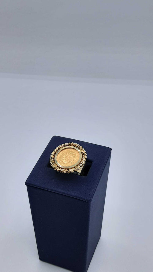 Women's Ring - Yellow Gold 10k (.417) 8 grams Size 8