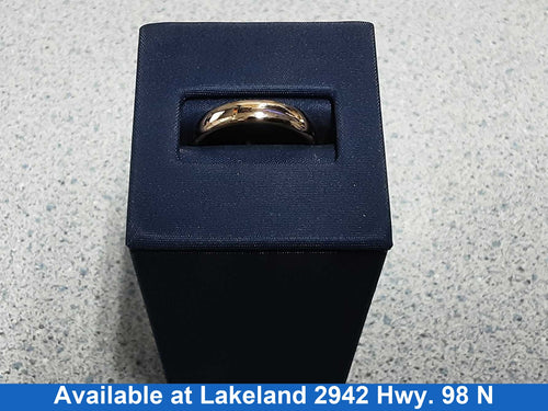 Ring - Wedding Band - Yellow Gold 14k (.585) 4.9 grams Size 8.5