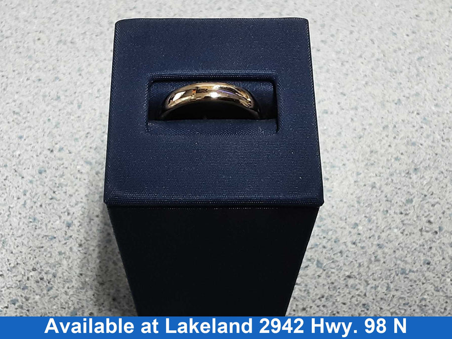 Ring - Wedding Band - Yellow Gold 14k (.585) 4.9 grams Size 8.5