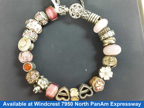 Bracelet - Silver 66.7 grams 8 inch