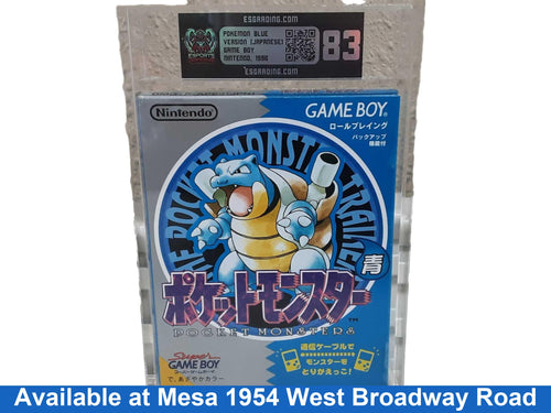 Esgraging Pokemon Blue Japanese Grade 83 Blue Other Collectible