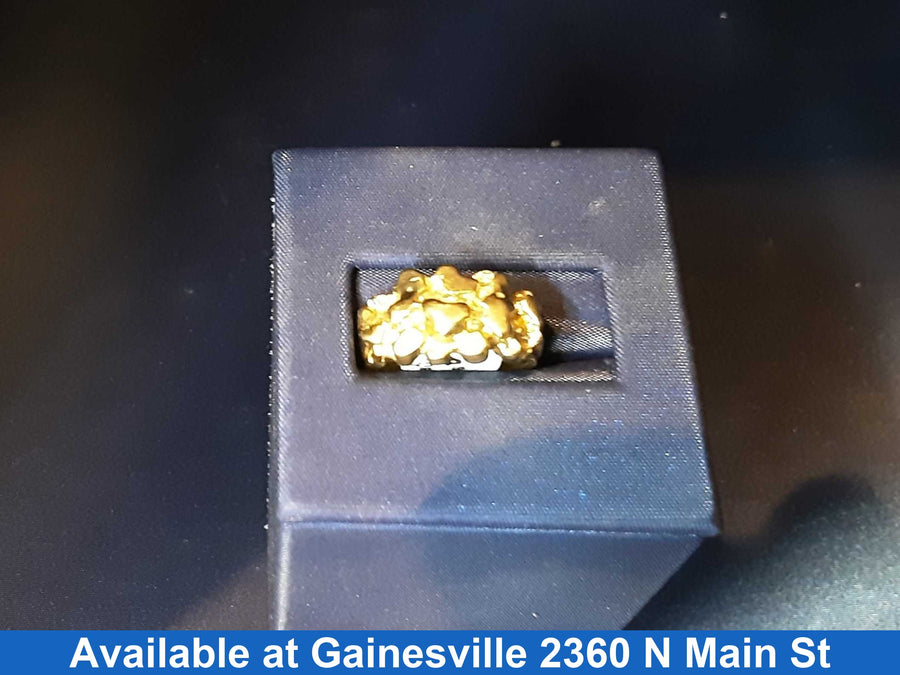 Women's Ring - Yellow Gold 10k (.417) 3.8 grams Size 4