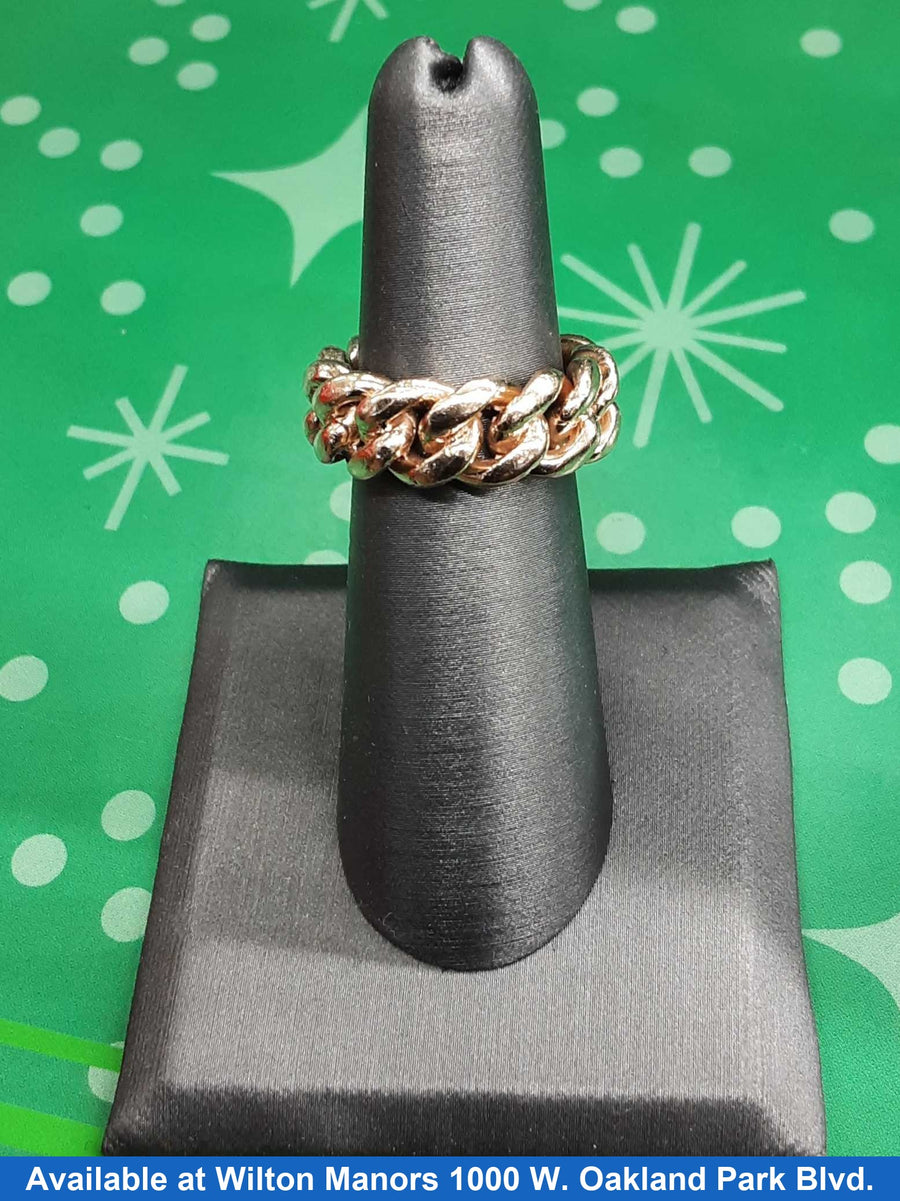 Ring - Wedding Band - Rose Gold 10k (.417) 10.5 grams Size 5.5