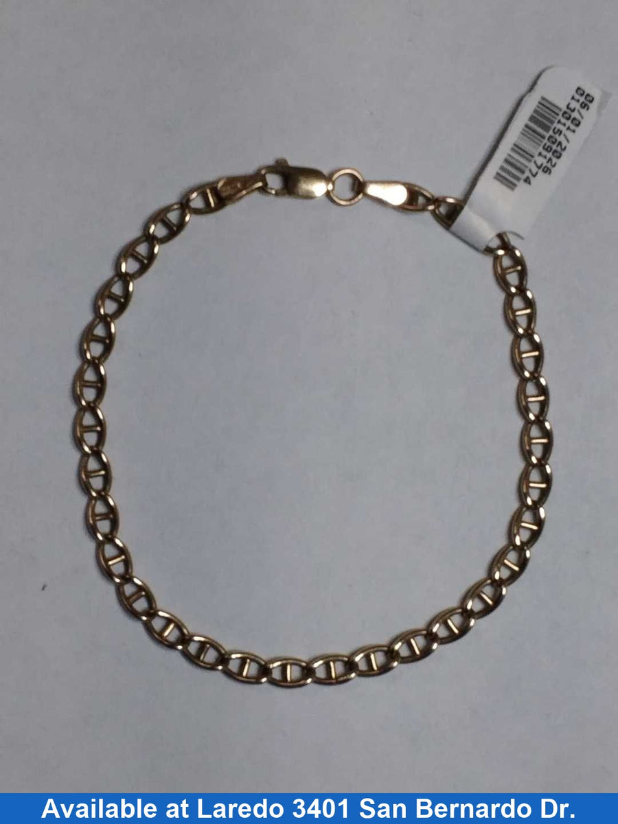 Gucci Bracelet - Yellow Gold 10k (.417) 3.3 grams 8 inch