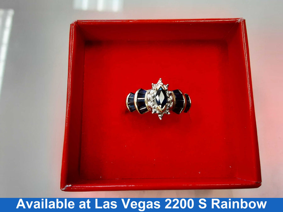 Women's Ring - Yellow Gold 10k (.417) 2.5 grams Size 20