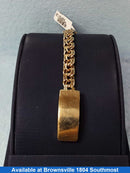 ID Bracelet - Yellow Gold 10k (.417) 20.9 grams 5 inch