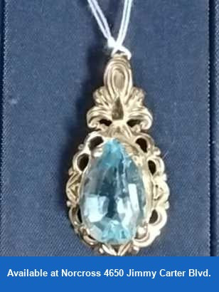 Diamond Pendant - Yellow Gold 14k (.585) 4.2 grams