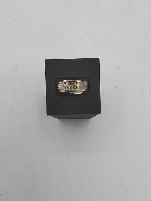 Men's Ring - Yellow Gold 10k (.417) 4.5 grams Size 20