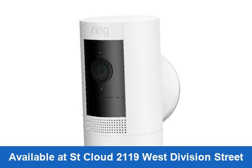 Ring Outdoor Cam White Security Camera Only