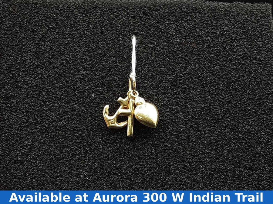 Religious Pendant - Yellow Gold 14k (.585) 1.3 grams