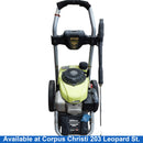 Ryobi Ry802800 Green Gas Pressure Washer