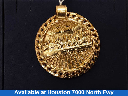 Religious Pendant - Yellow Gold 10k (.417) 10.3 grams