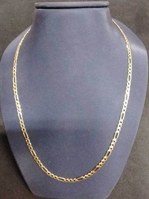 Figaro Chain - Yellow Gold 10k (.417) 5.3 grams 18 inch