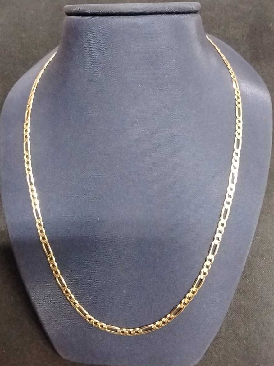 Figaro Chain - Yellow Gold 10k (.417) 5.3 grams 18 inch