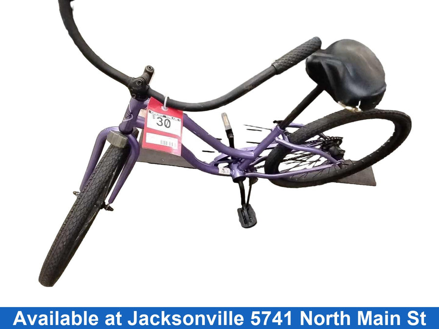 Gravity Ez Cruz Purple Cruiser Bike
