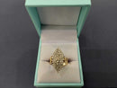 Women's Ring - Yellow Gold 14k (.585) 6.3 grams Size 7