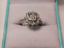 Women's Ring - White Gold 10k (.417) 2.7 grams Size 7