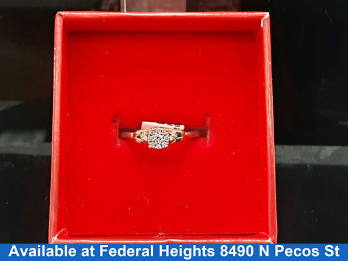 Women's Ring - White Gold 10k (.417) 2.28 grams Size 5