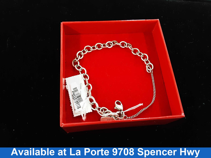 Cable Bracelet - Silver 8 grams 8 inch
