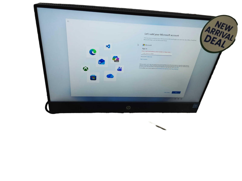 Hp 22de0013w Intel Celeron 4 Gb 256 Gb Blue Desktop