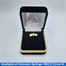 Women's Ring - Yellow Gold 10k (.417) 1.6 grams Size 5