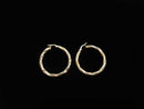 Bangle Earring Yellow Gold 14k (.585) 4.6 grams