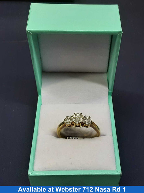 Ring - Wedding Band - Yellow Gold 14k (.585) 5.2 grams Size 8