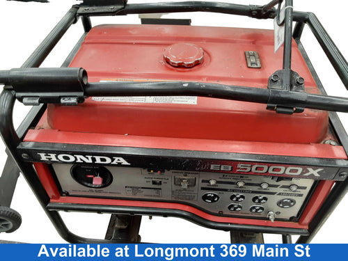 Honda Eb5000x Red Generator