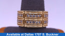 Men's Ring - Yellow Gold 14k (.585) 13.6 grams Size 10.5