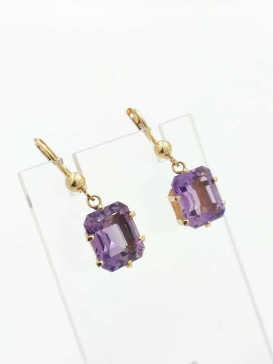 Earrings - Yellow Gold 14k (.585) 4.9 grams