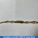 ID Bracelet - Yellow Gold 14k (.585) 12 grams 8 inch