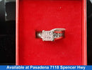 Women's Ring - Solitaire - White Gold 14k (.585) 4.7 grams Size 4.5
