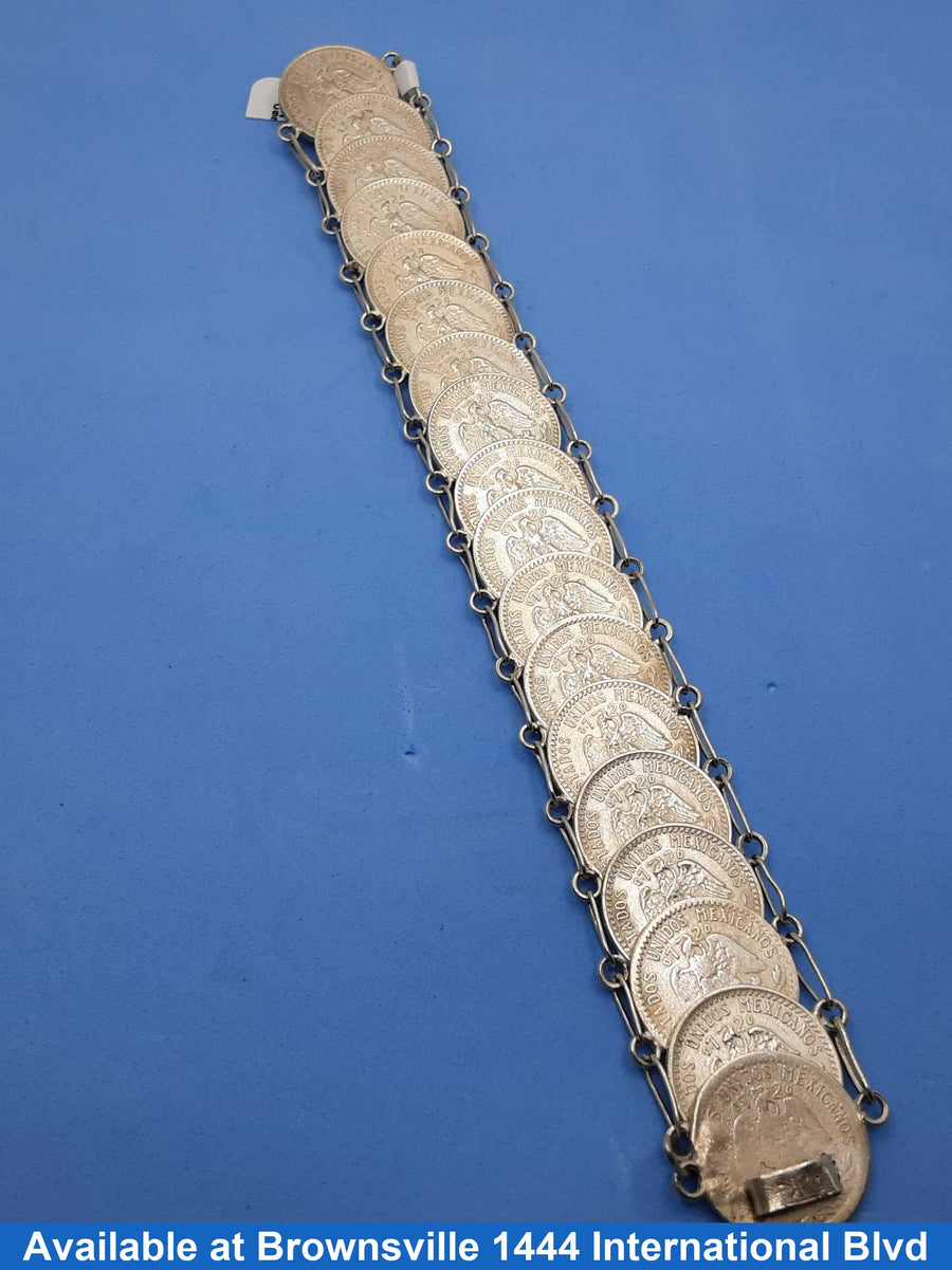 Bracelet - Silver 64 grams 7 inch