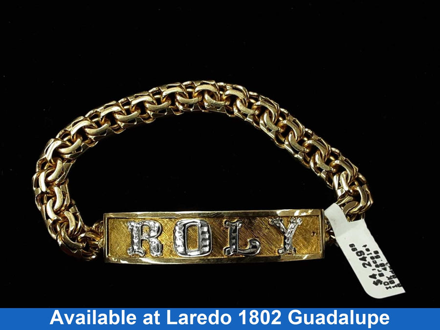 ID Bracelet - Yellow Gold 10k (.417) 40.5 grams 8 inch