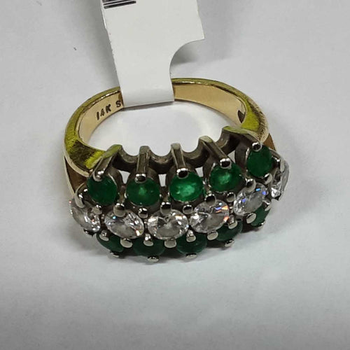 Women's Ring - Yellow Gold 14k (.585) 6.1 grams Size 4
