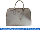Prada 7/1 Beige / Tan Purse / Handbag