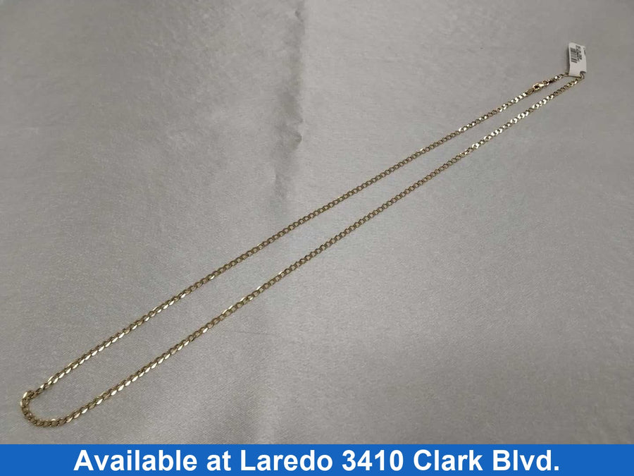 Chain - Yellow Gold 10k (.417) 4.7 grams 24 inch