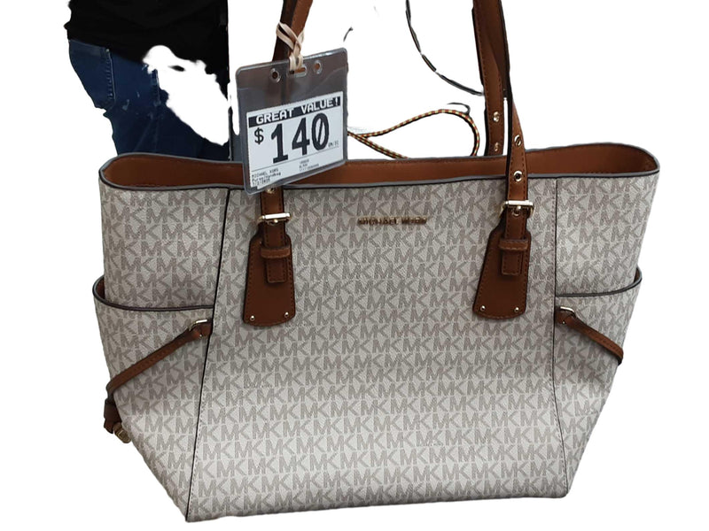 Michael Kors 105b99 Beige / Tan Purse / Handbag