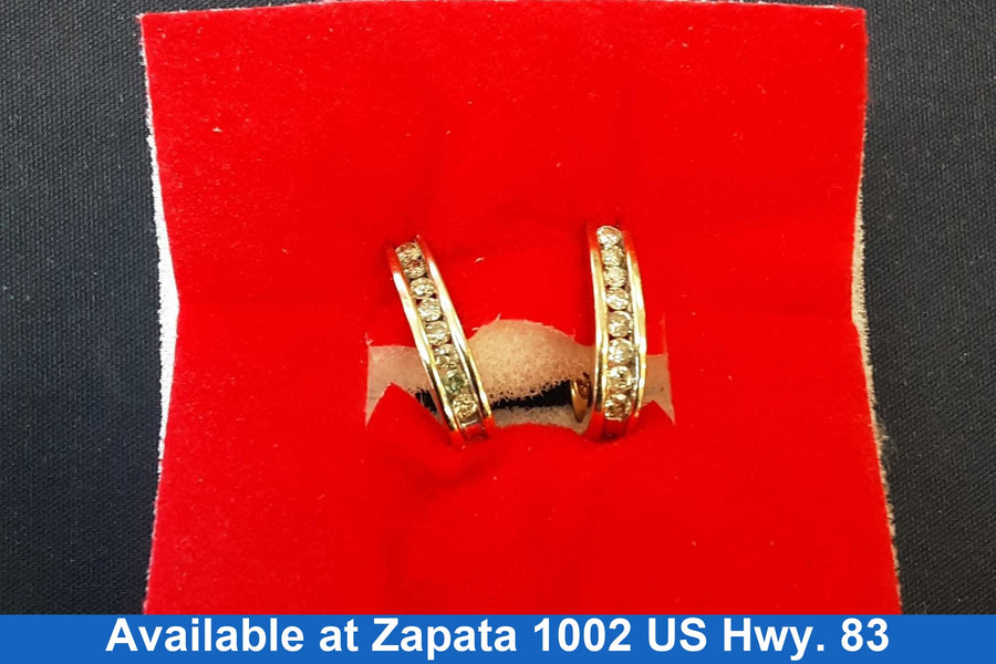 Earrings - Yellow Gold 14k (.585) 2.9 grams
