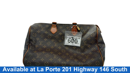 Louis Vuitton Speedy 35 Brown Purse / Handbag