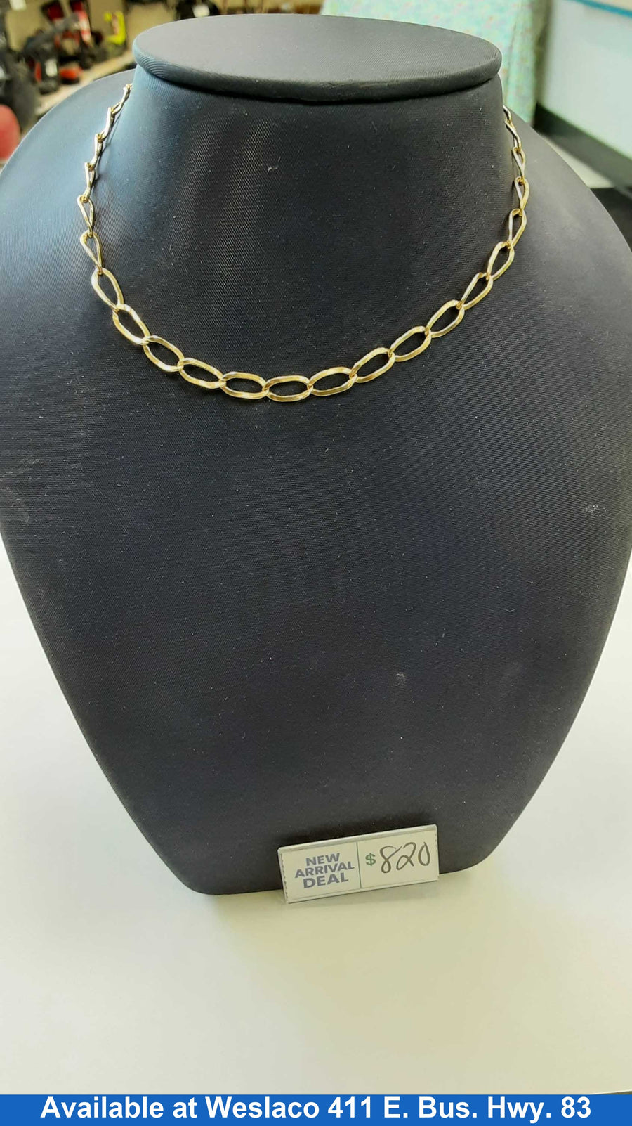 Chain - Yellow Gold 10k (.417) 9.4 grams 18 inch