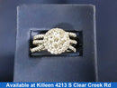 Ring - Engagement Set - White Gold 14k (.585) 8.1 grams Size 8