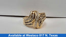 Women's Ring - Yellow Gold 10k (.417) 6.1 grams Size 8