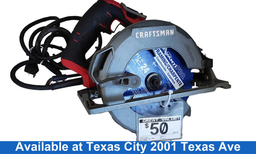 Craftsman Cmes510 Red Corded Circular Saw