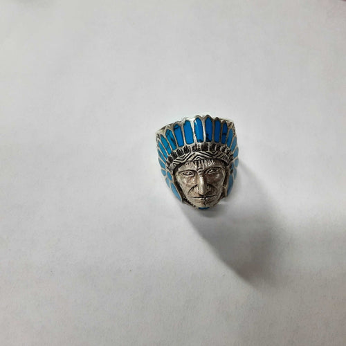Men's Ring - Silver 14.9 grams Size 8.5