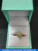 Women's Ring - Solitaire - Yellow Gold 10k (.417) 1.4 grams Size 6.5