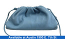 Bottega Veneta Mini Pouch Clutch Blue Purse / Handbag