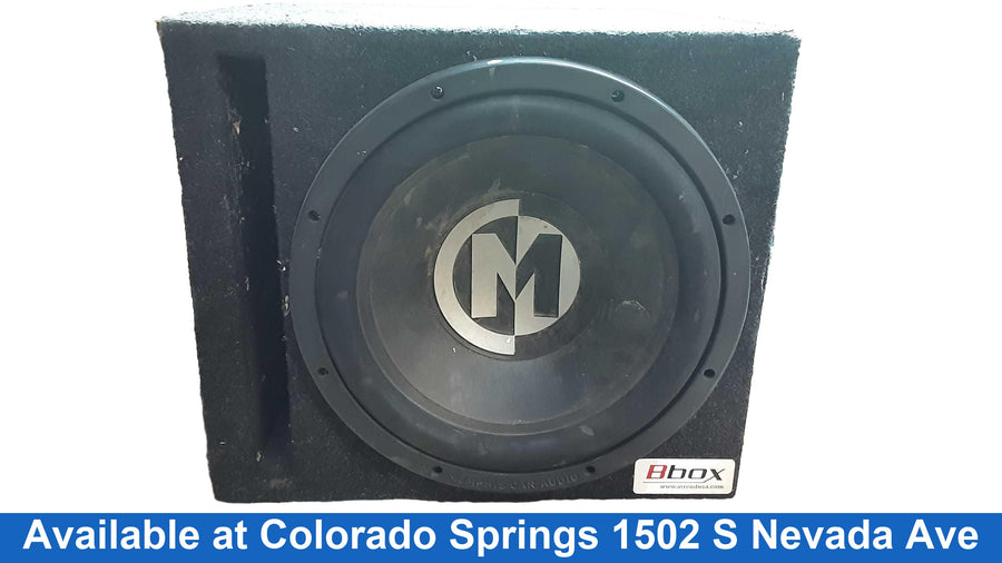 Memphis Black Car Sub-Woofer