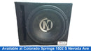 Memphis Black Car Sub-Woofer