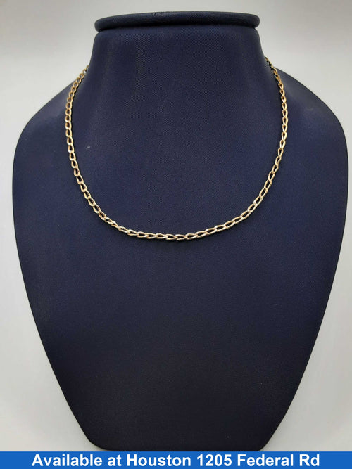 Chain - Yellow Gold 14k (.585) 3.2 grams 26 inch